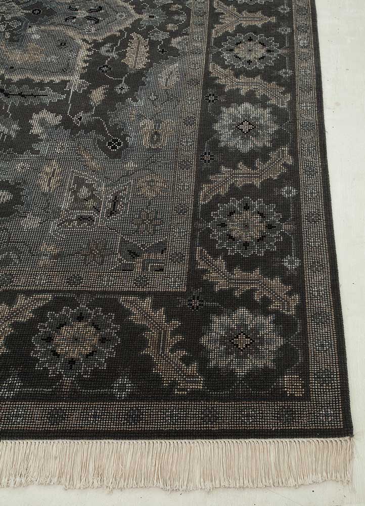 Tapis en laine - 300 x 240 cm - anthracite