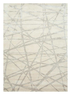 Tapis en laine - 240 x 150 cm - crème