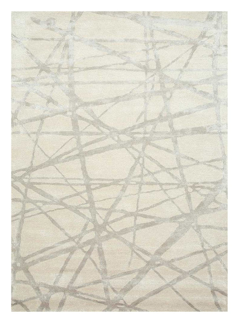 Tapis en laine - 240 x 150 cm - crème