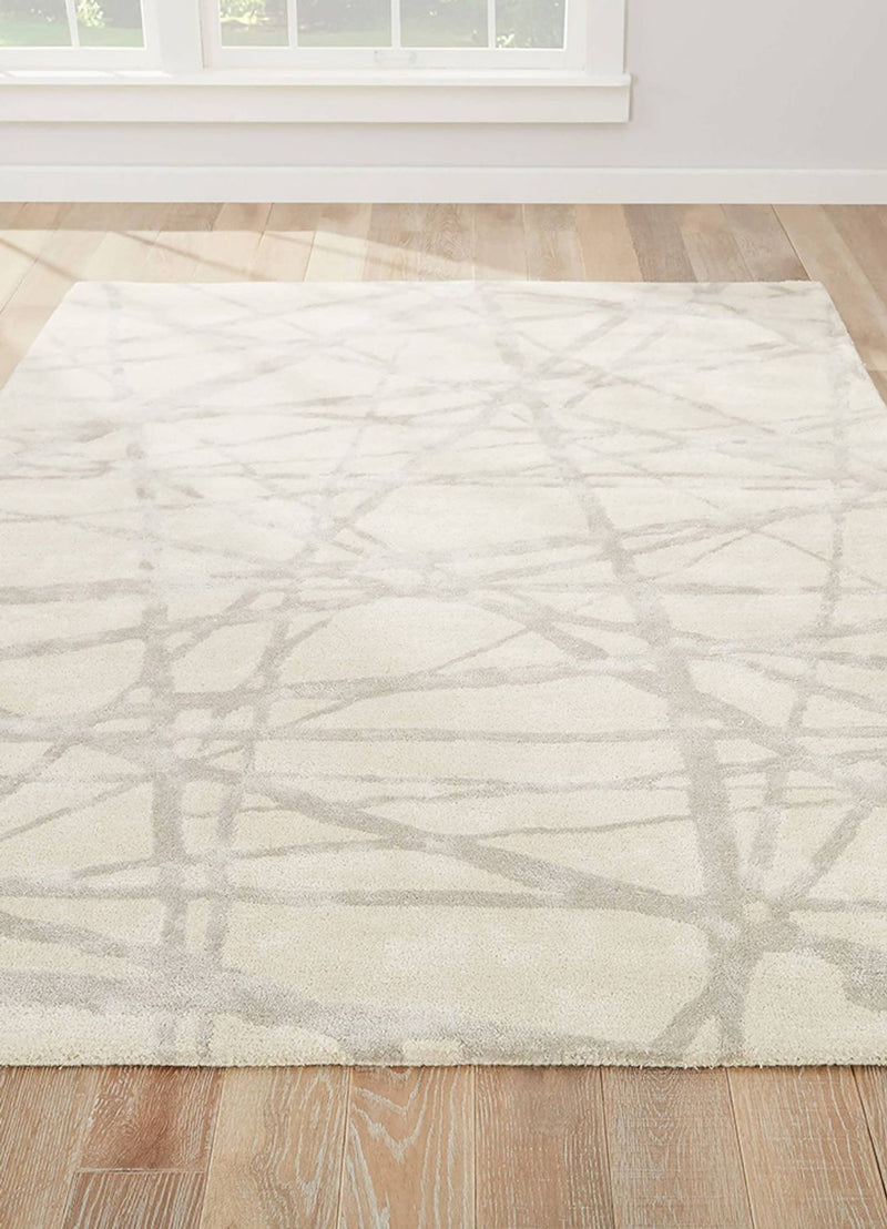 Tapis en laine - 240 x 150 cm - crème