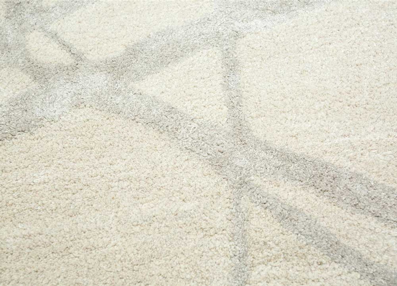 Tapis en laine - 240 x 150 cm - crème