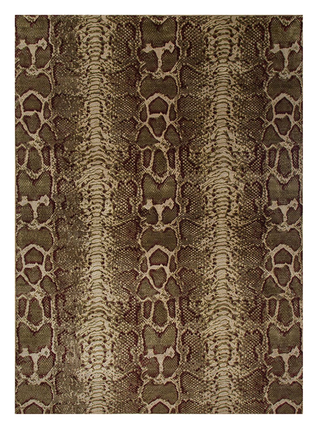 Tapis en laine - 300 x 240 cm - marron