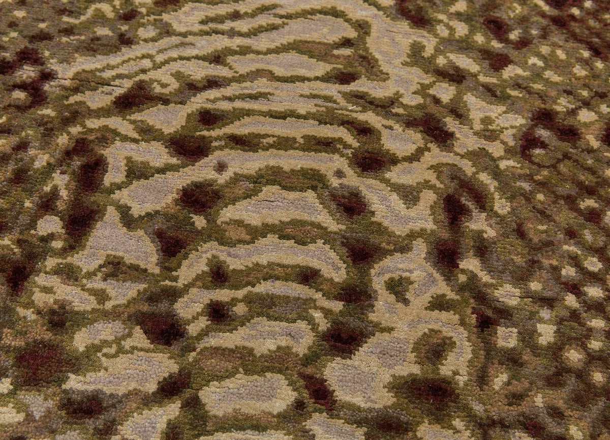 Tapis en laine - 300 x 240 cm - marron