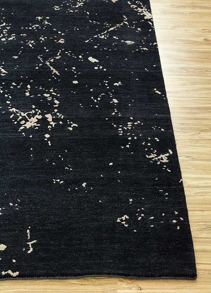 Tapis en laine - 300 x 240 cm - noir