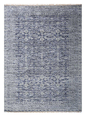 Tapis en laine - 240 x 150 cm - bleu