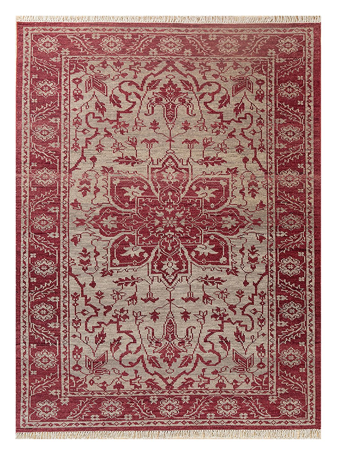 Tapis en laine - 300 x 200 cm - orange