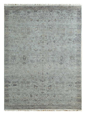 Tapis en laine - 300 x 240 cm - bleu ciel