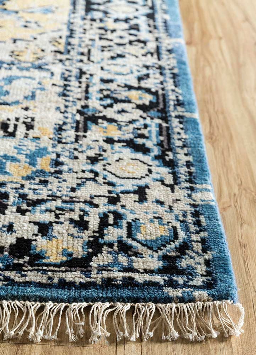 Tapis en laine - 300 x 200 cm - turquoise