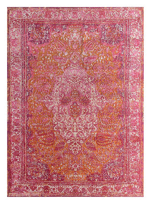 Tapis en laine - 300 x 240 cm - rouge clair