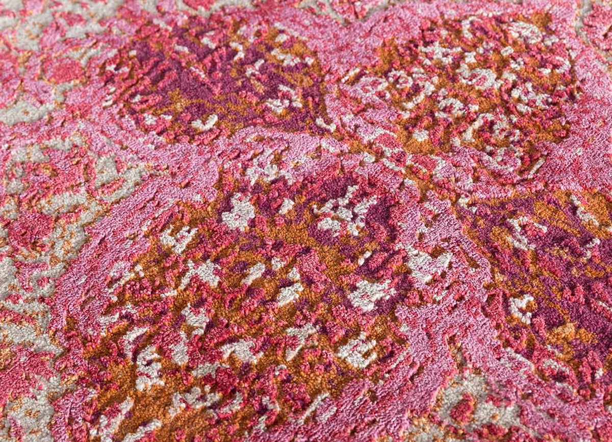 Tapis en laine - 300 x 240 cm - rouge clair