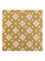 Tapis en laine carré  - 180 x 180 cm - or