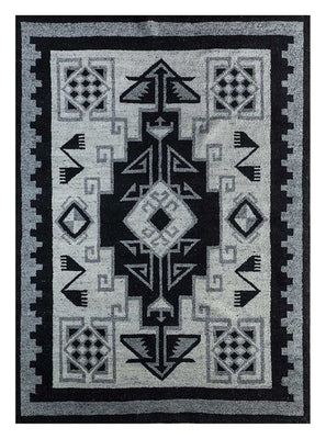 Tapis en laine - 300 x 240 cm - multicolore