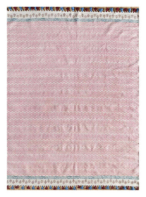 Tapis Kelim - Tendance - 300 x 180 cm - rose