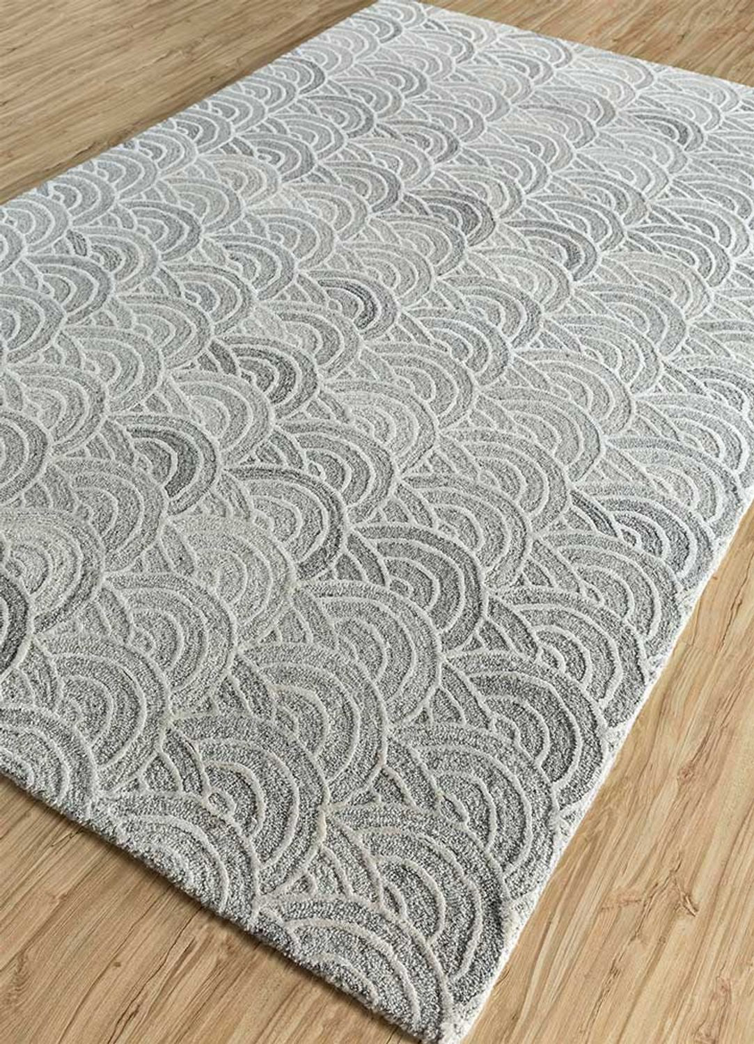 Tapis en laine - 240 x 150 cm - beige