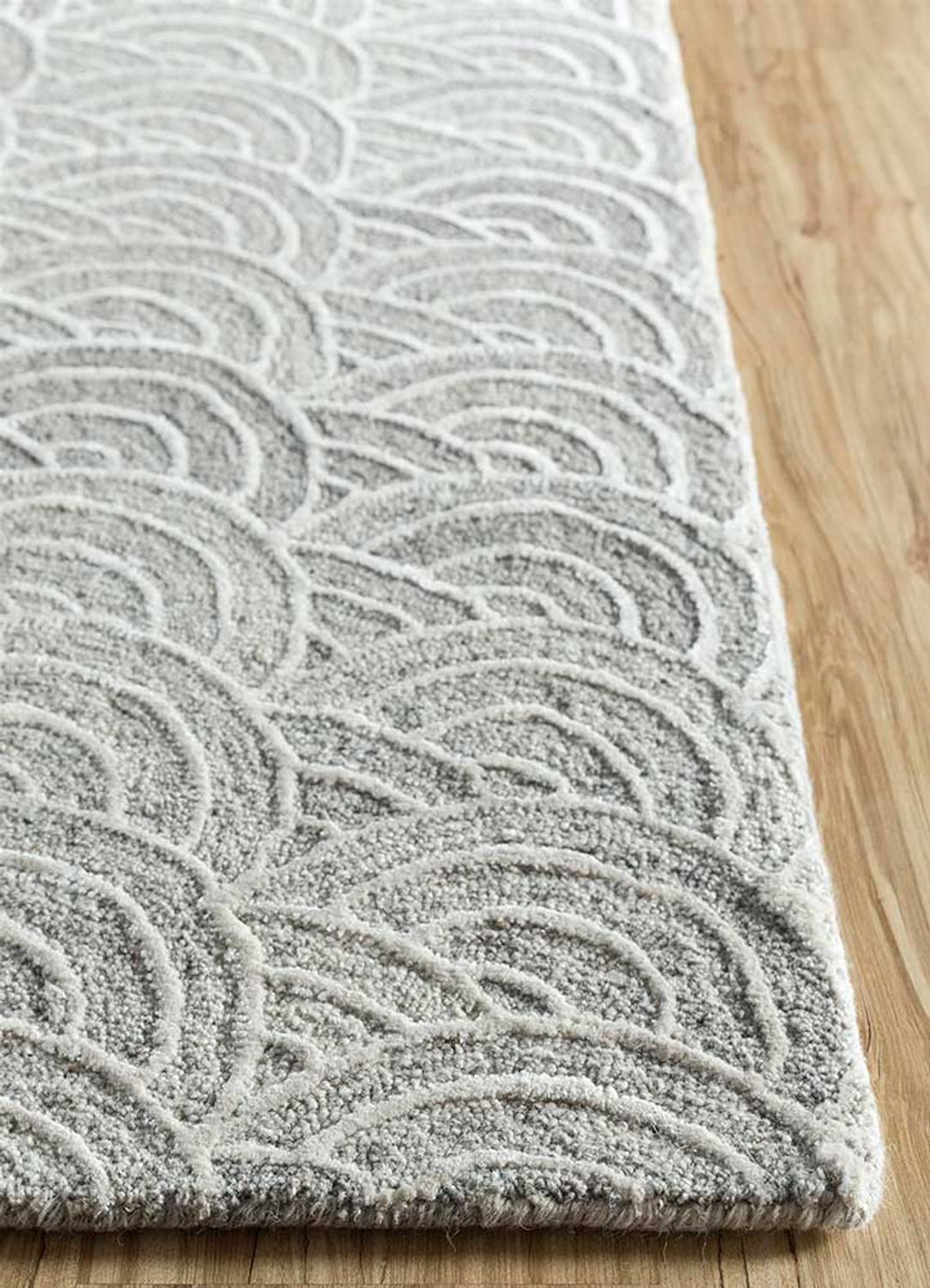 Tapis en laine - 240 x 150 cm - beige
