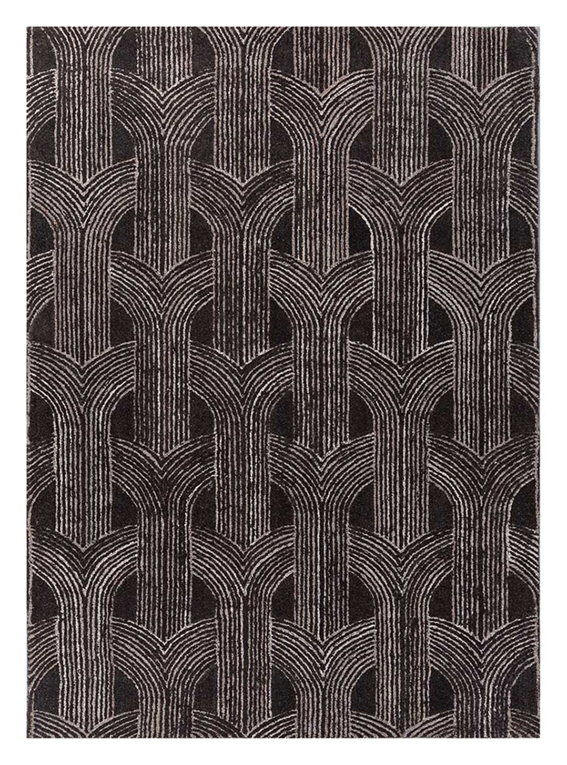 Tapis en laine - 240 x 150 cm - taupe