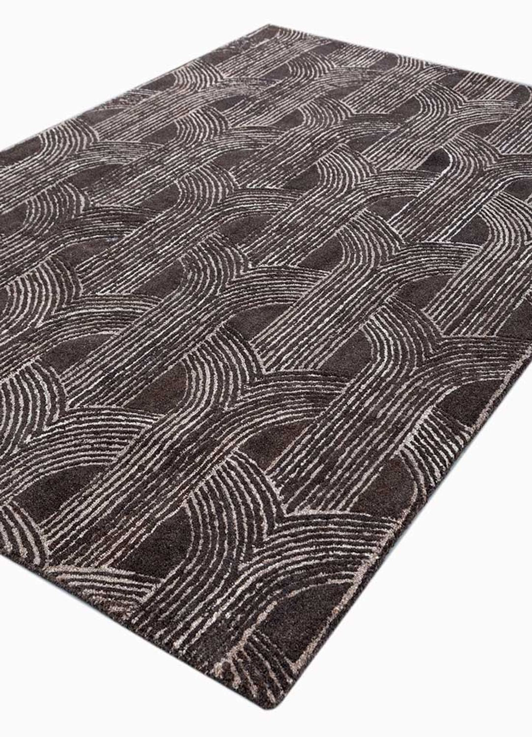 Tapis en laine - 240 x 150 cm - taupe