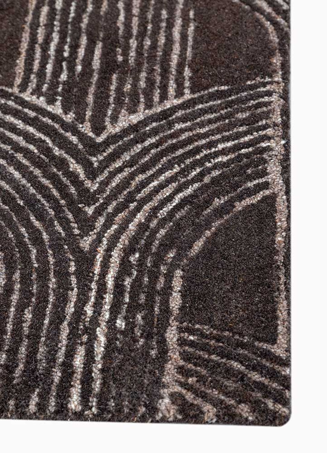 Tapis en laine - 240 x 150 cm - taupe