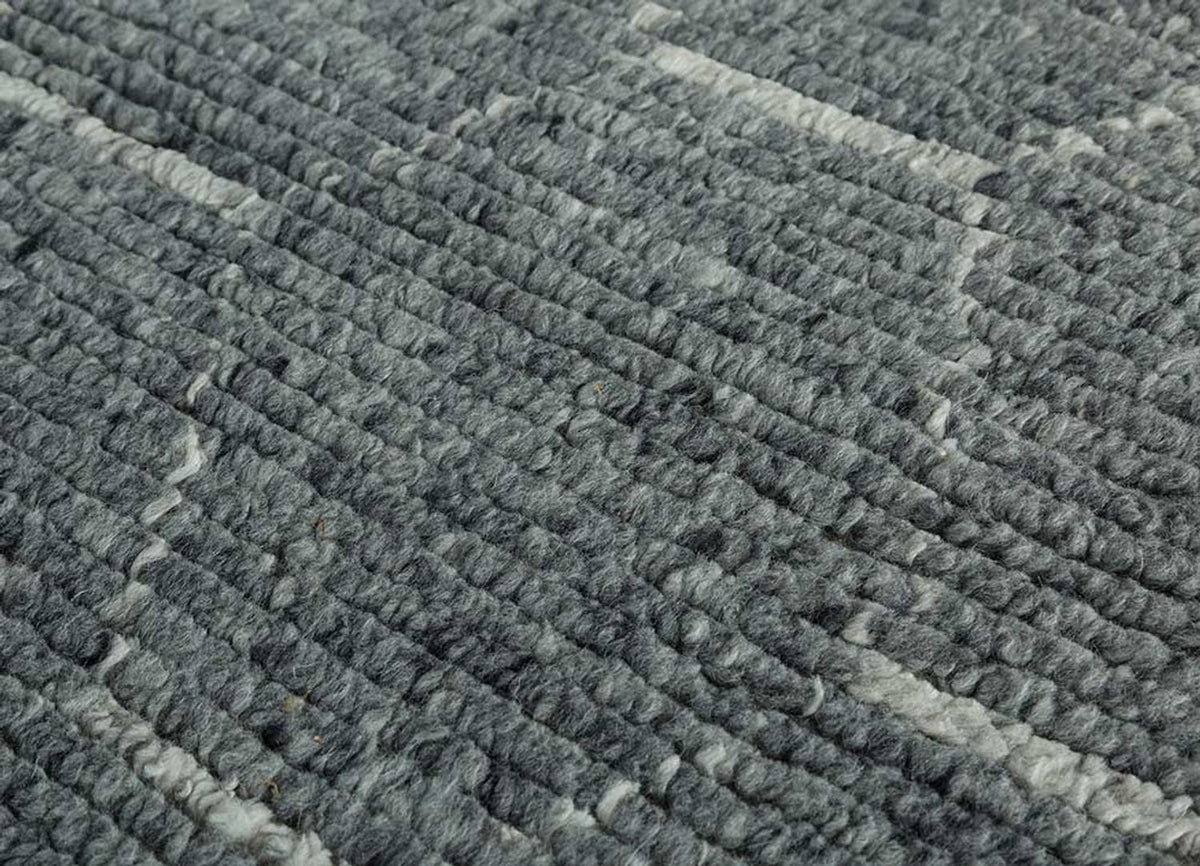 Tapis en laine - 300 x 240 cm - gris