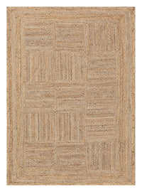 Tapis en jute - 200 x 140 cm - naturel