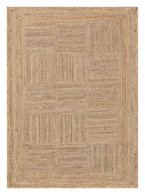 Tapis en jute - 200 x 140 cm - naturel