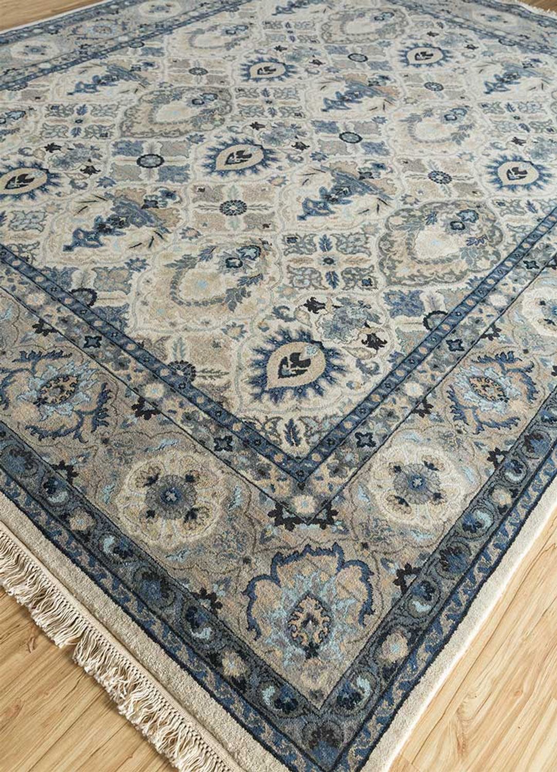 Tapis en laine - 300 x 240 cm - crème