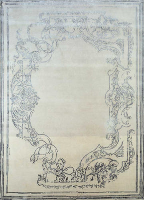 Tapis en laine - 300 x 240 cm - crème