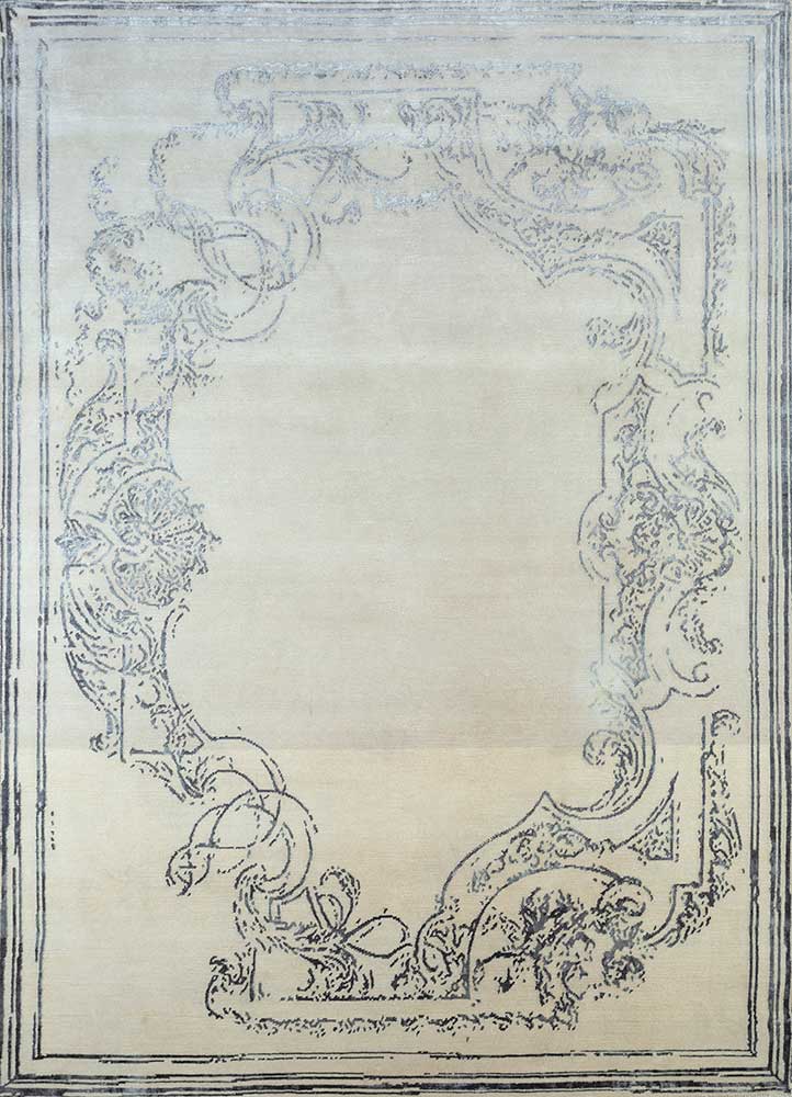 Tapis en laine - 300 x 240 cm - crème