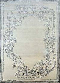 Tapis en laine - 300 x 240 cm - crème