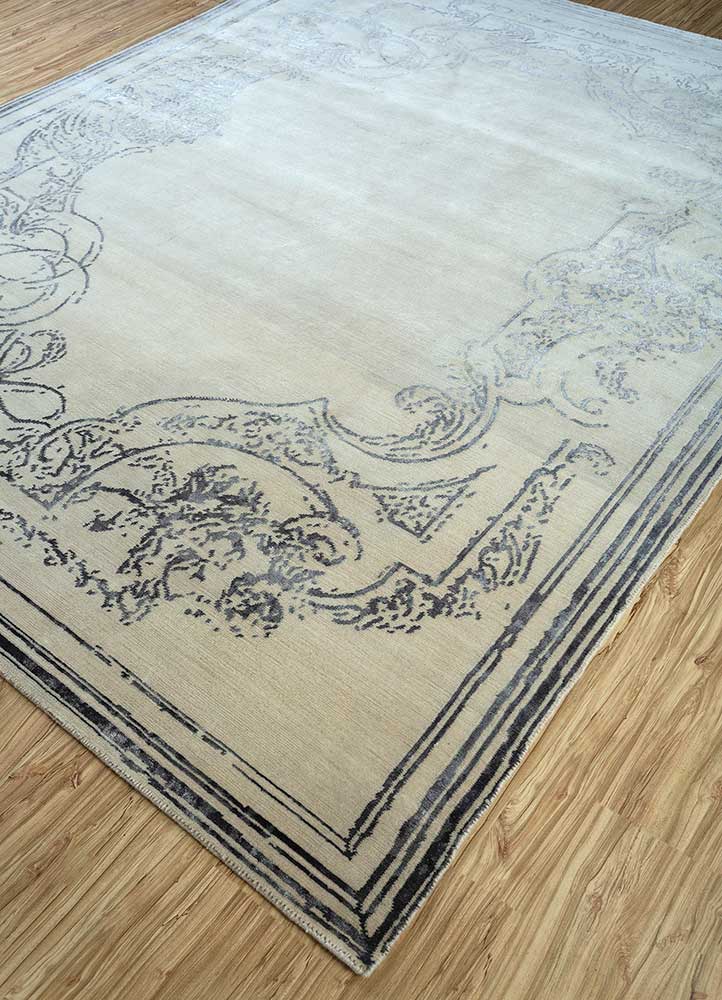 Tapis en laine - 300 x 240 cm - crème