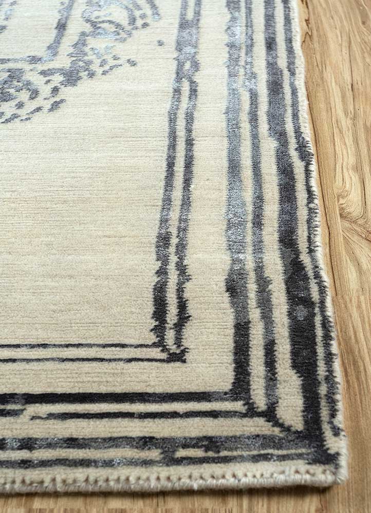 Tapis en laine - 300 x 240 cm - crème