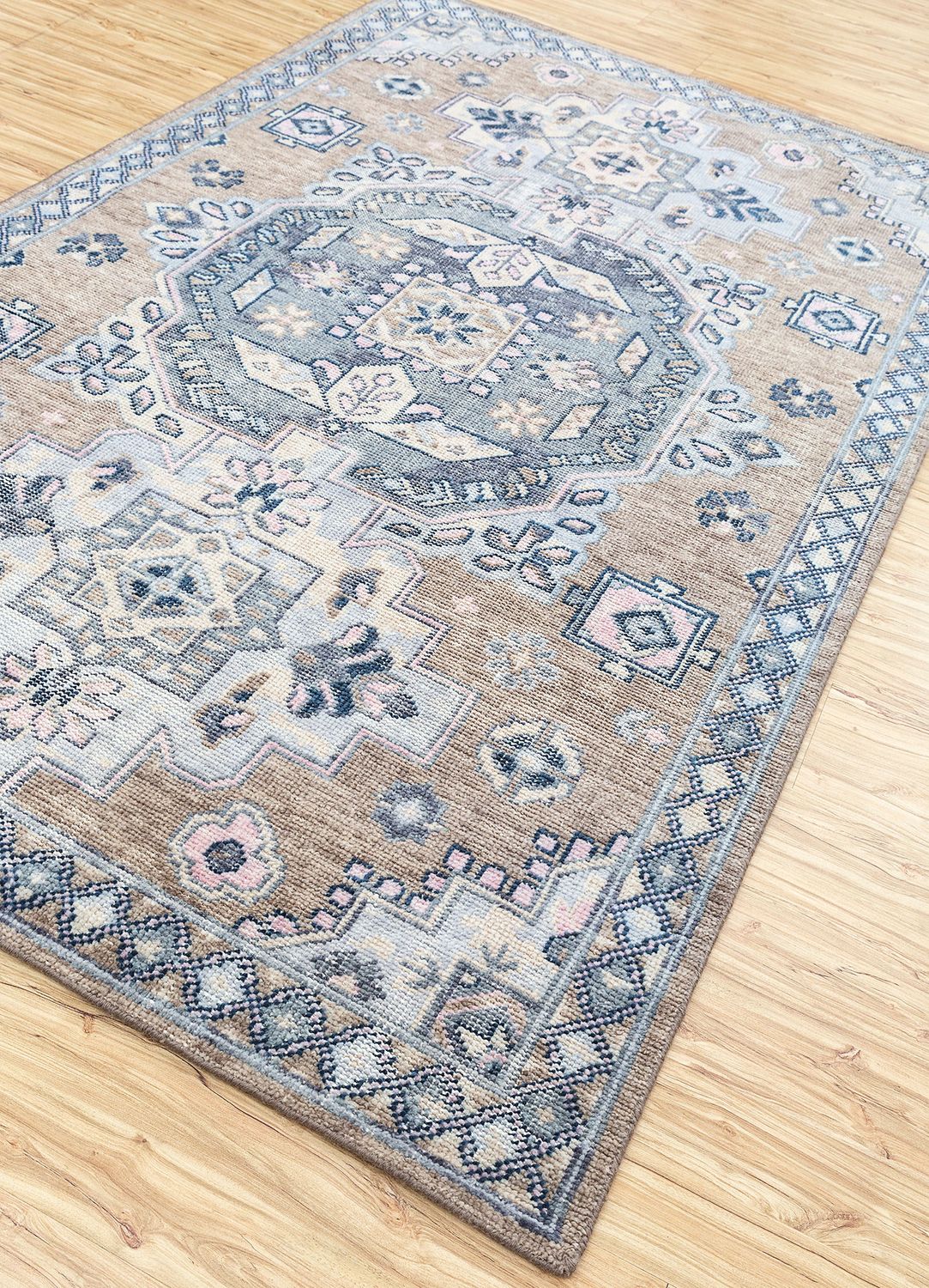 Tapis en laine - 300 x 200 cm - crème