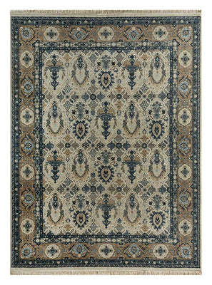 Tapis en laine - 300 x 240 cm - crème