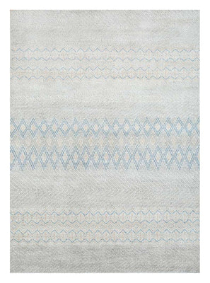 Tapis en laine - 240 x 150 cm - gris clair