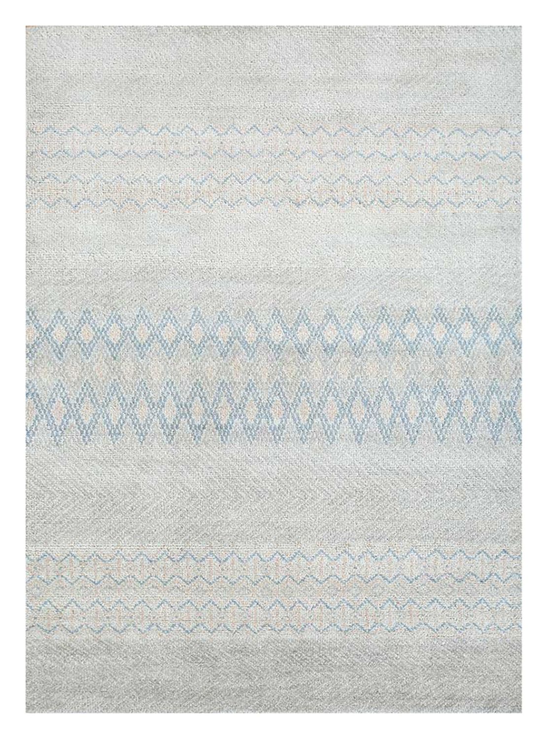 Tapis en laine - 240 x 150 cm - gris clair