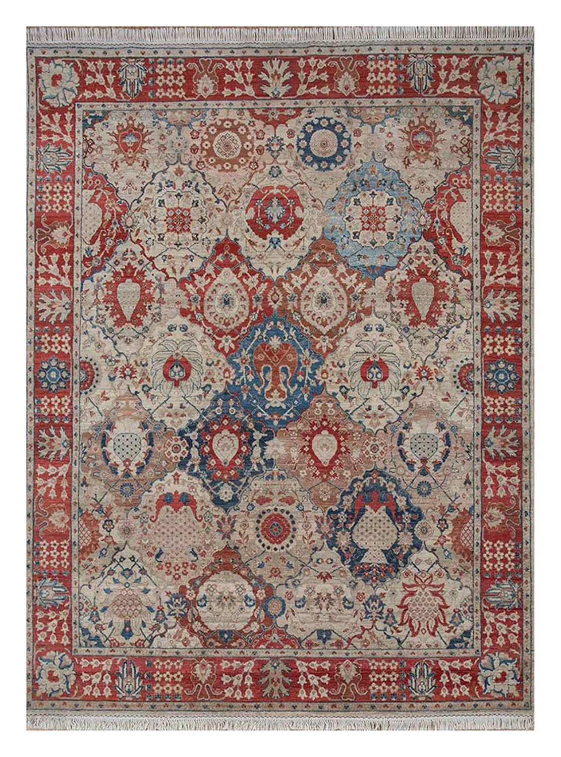 Tapis en laine - 300 x 240 cm - orange