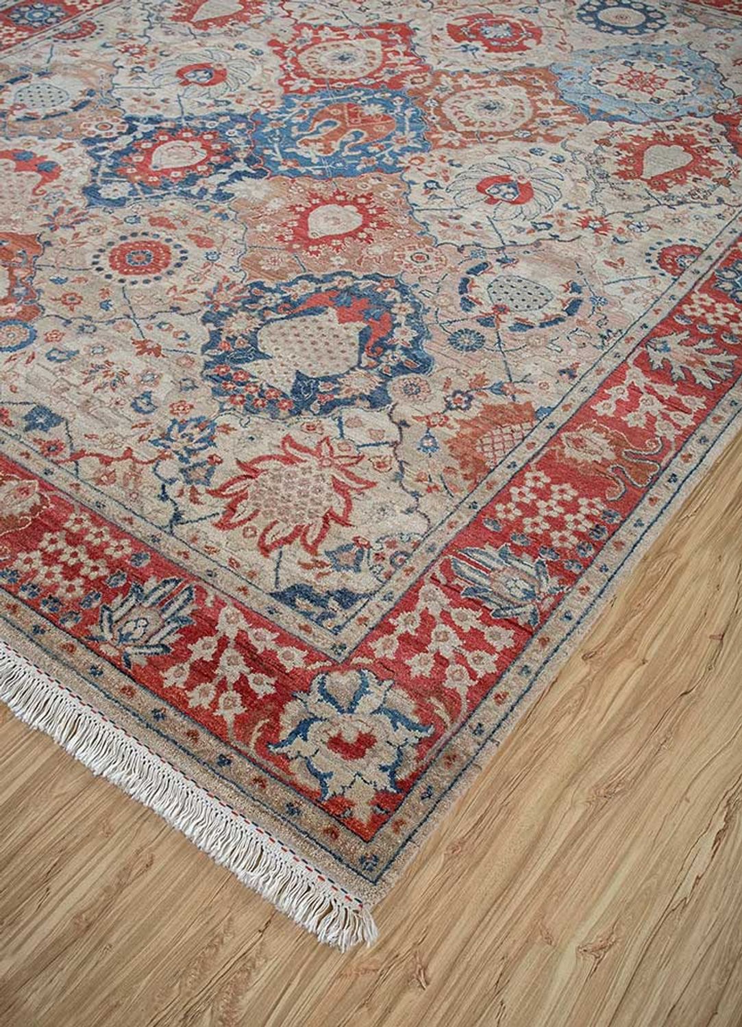 Tapis en laine - 300 x 240 cm - orange