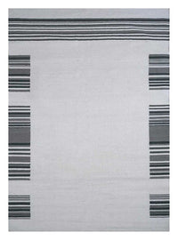 Tapis en laine - 240 x 150 cm - gris clair
