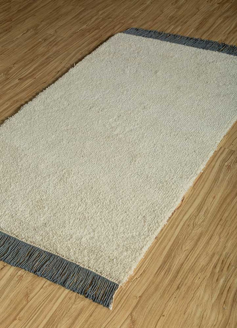 Tapis en laine - 150 x 90 cm - sable