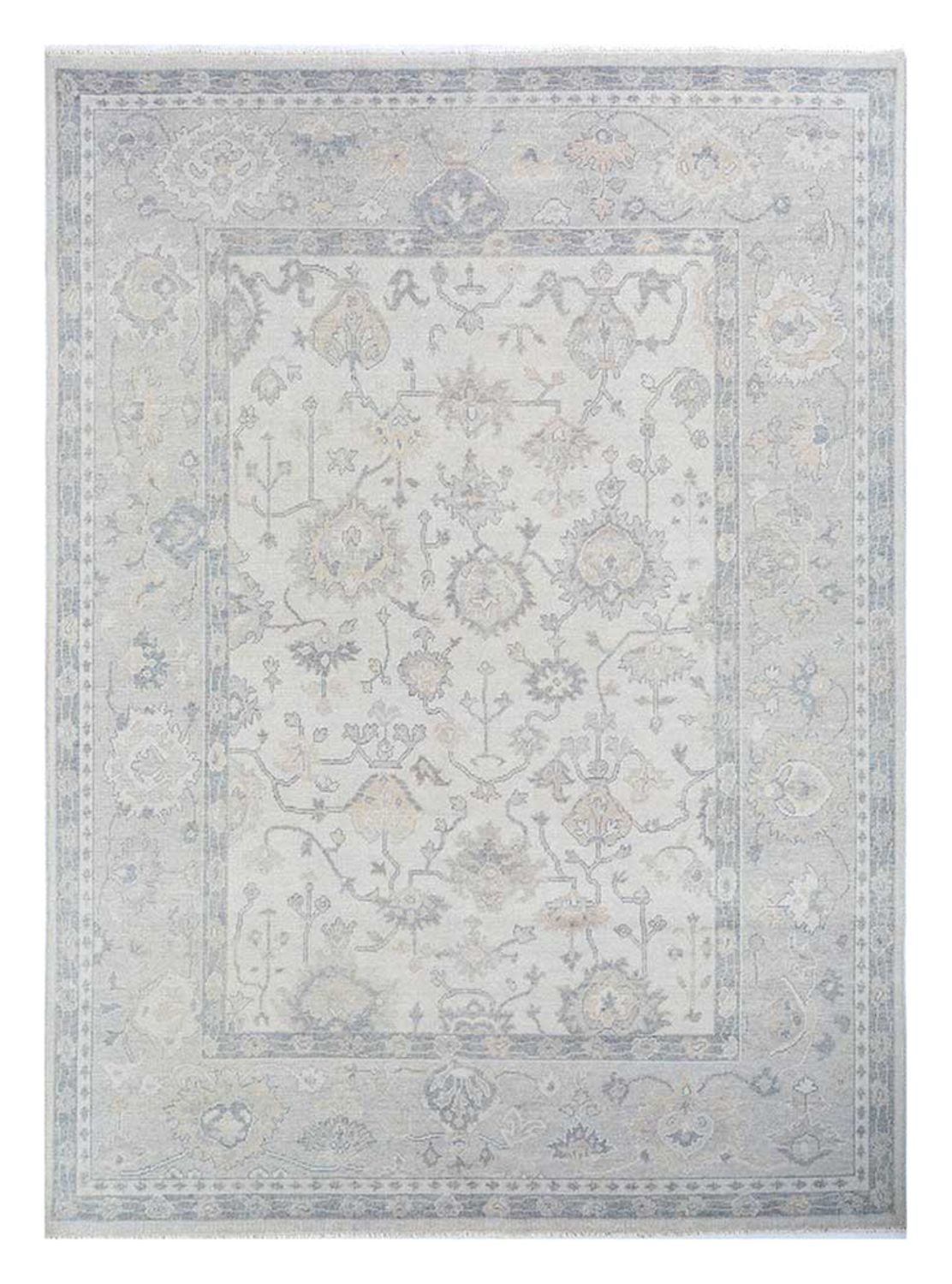 Tapis en laine - 300 x 240 cm - gris clair