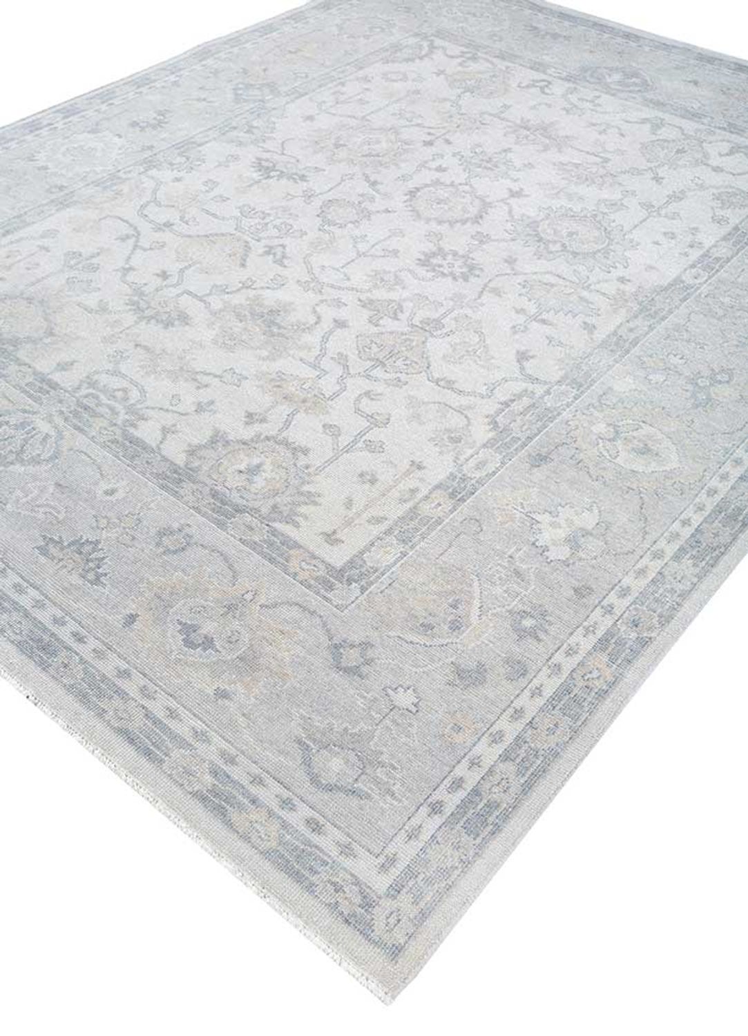 Tapis en laine - 300 x 240 cm - gris clair