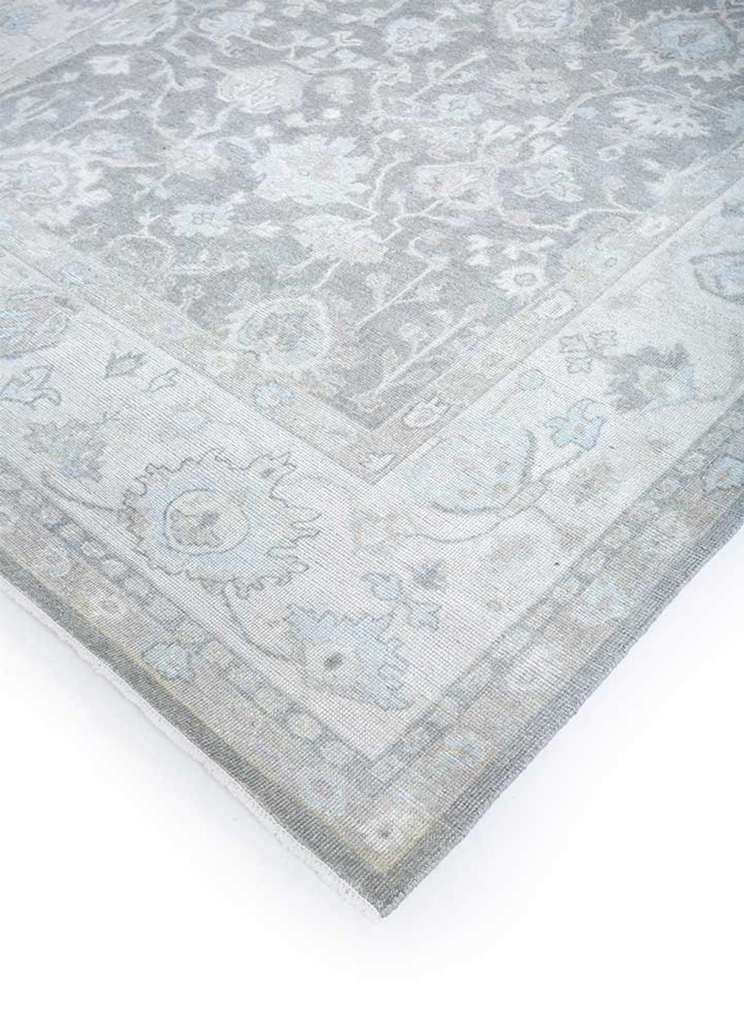 Tapis en laine - 300 x 240 cm - gris clair
