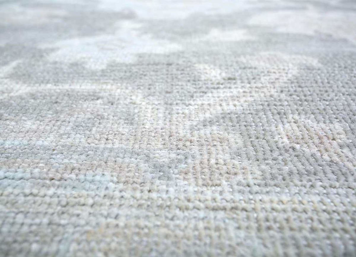 Tapis en laine - 300 x 240 cm - gris clair