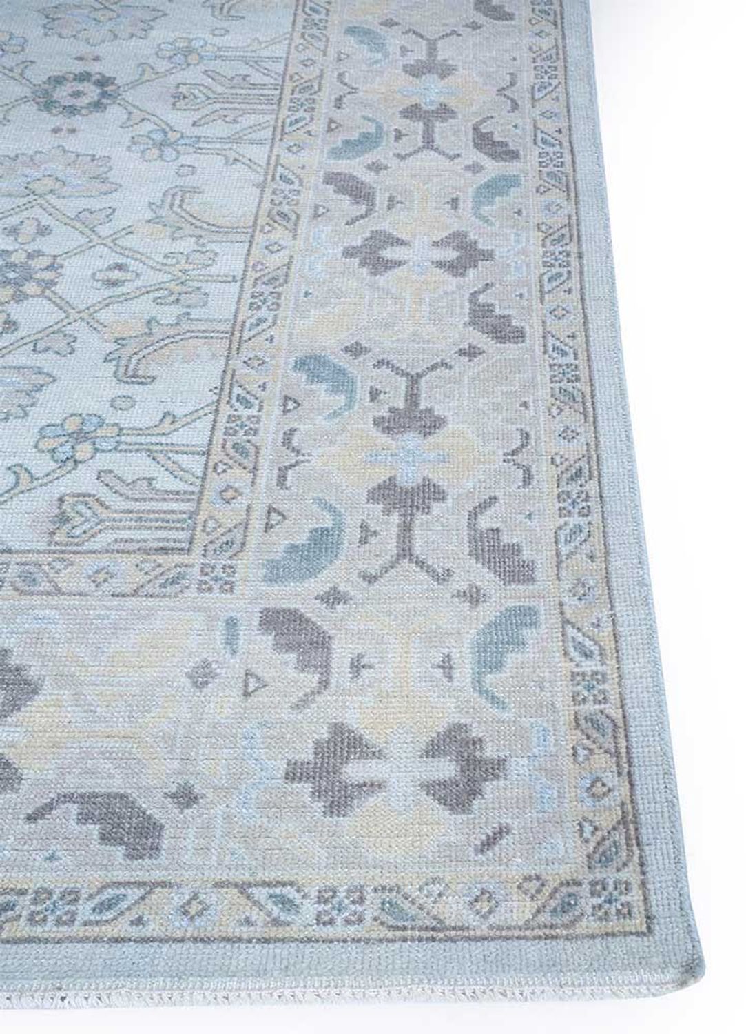 Tapis en laine - 300 x 240 cm - gris clair