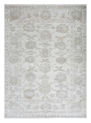 Tapis en laine - 300 x 240 cm - gris clair