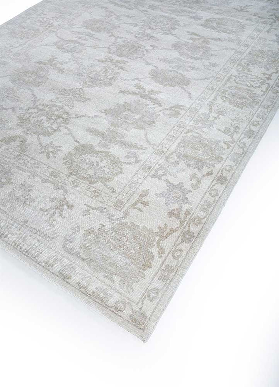Tapis en laine - 300 x 240 cm - gris clair