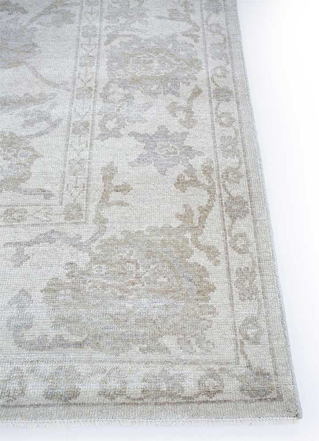 Tapis en laine - 300 x 240 cm - gris clair