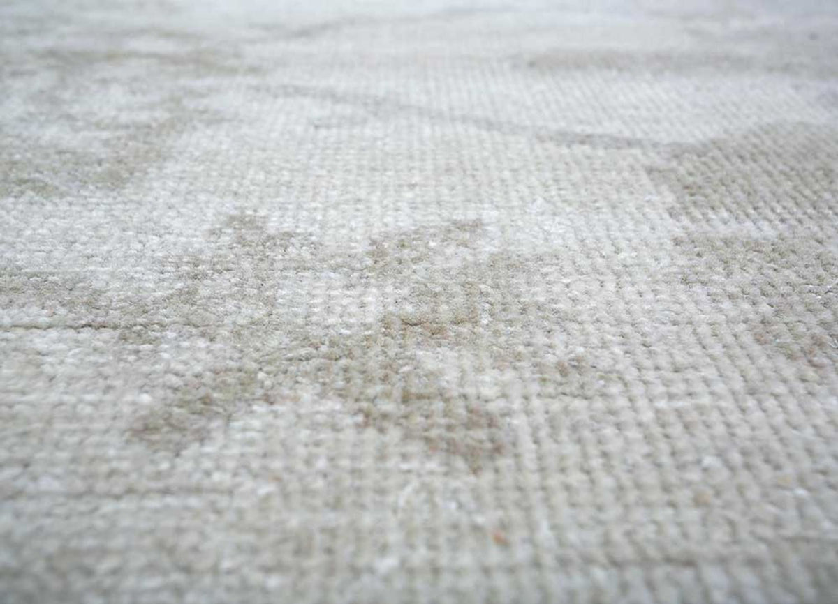Tapis en laine - 300 x 240 cm - gris clair
