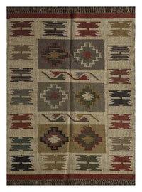 Tapis en jute - 200 x 140 cm - naturel
