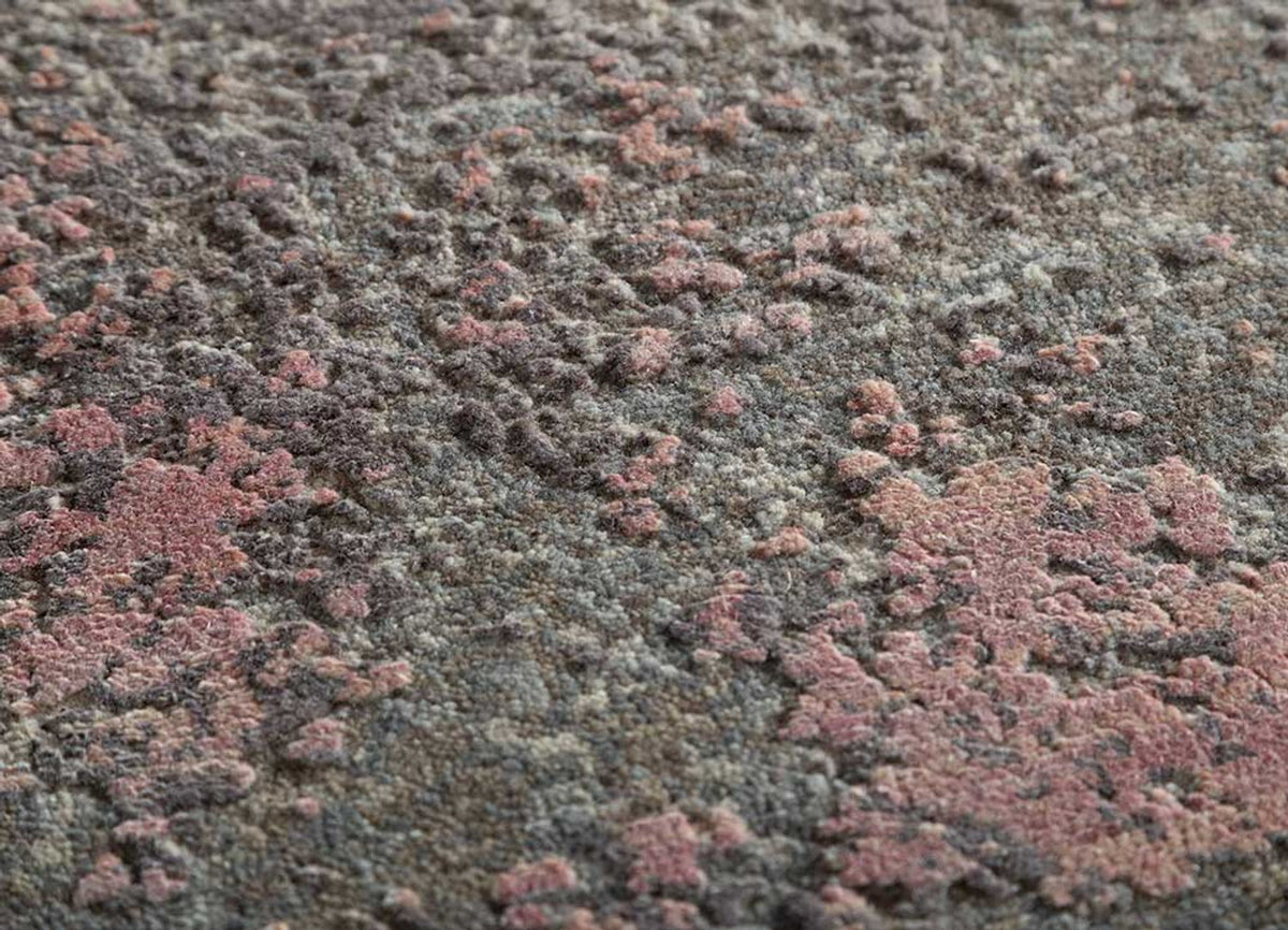 Tapis de couloir Tapis en laine - 240 x 75 cm - gris